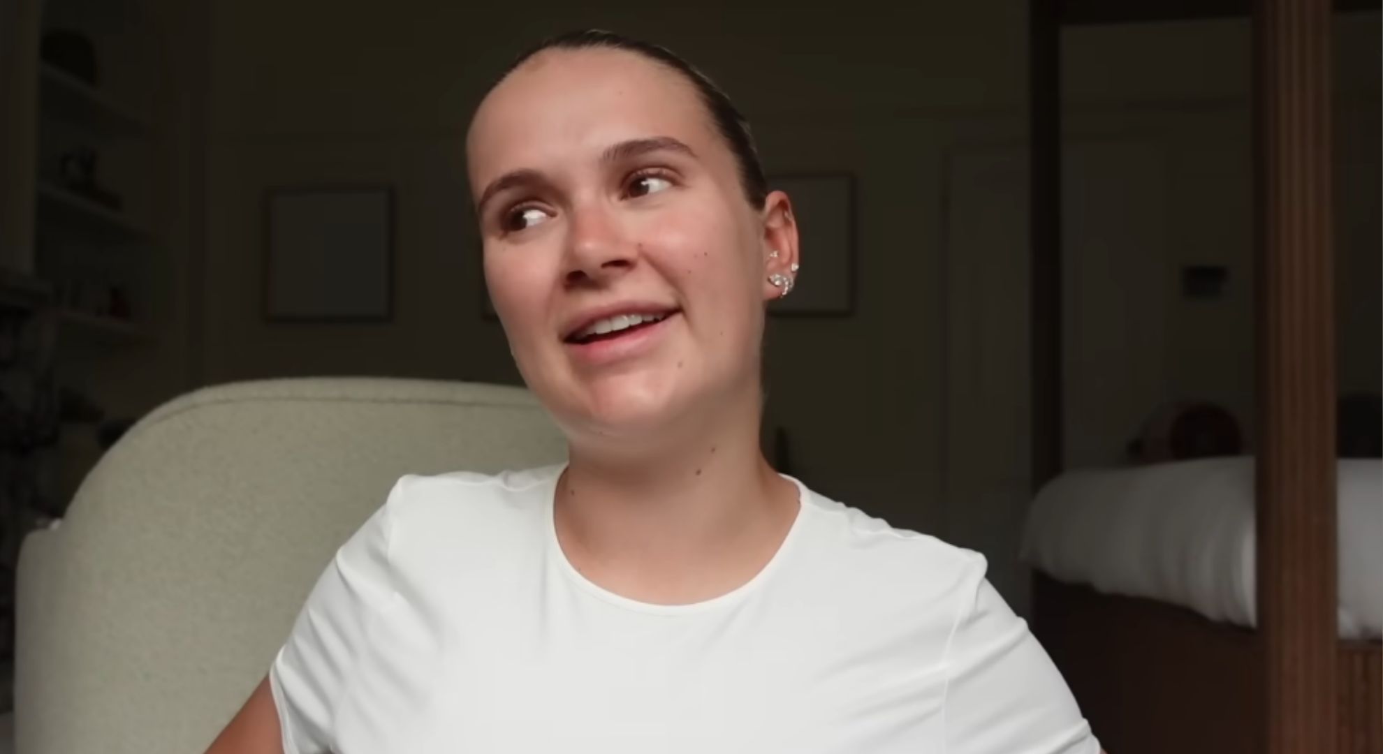 Molly-Mae Hague talking in YouTube video