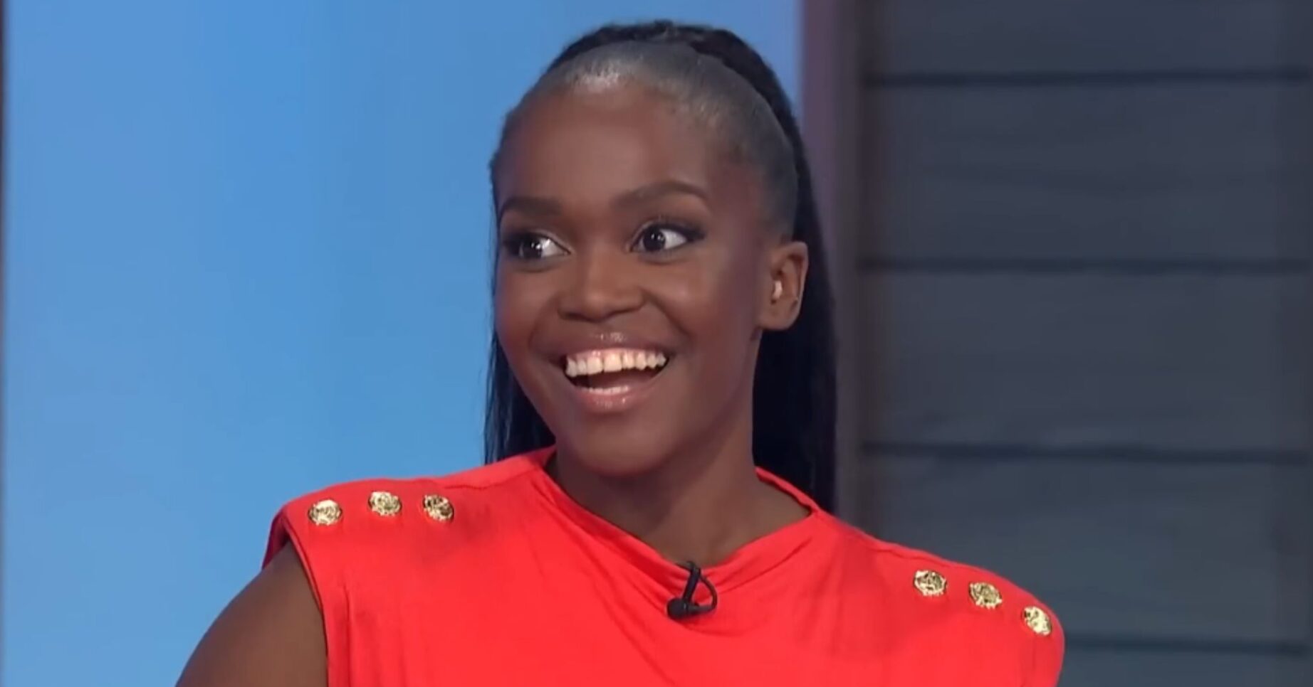Oti Mabuse smiling on Loose Women
