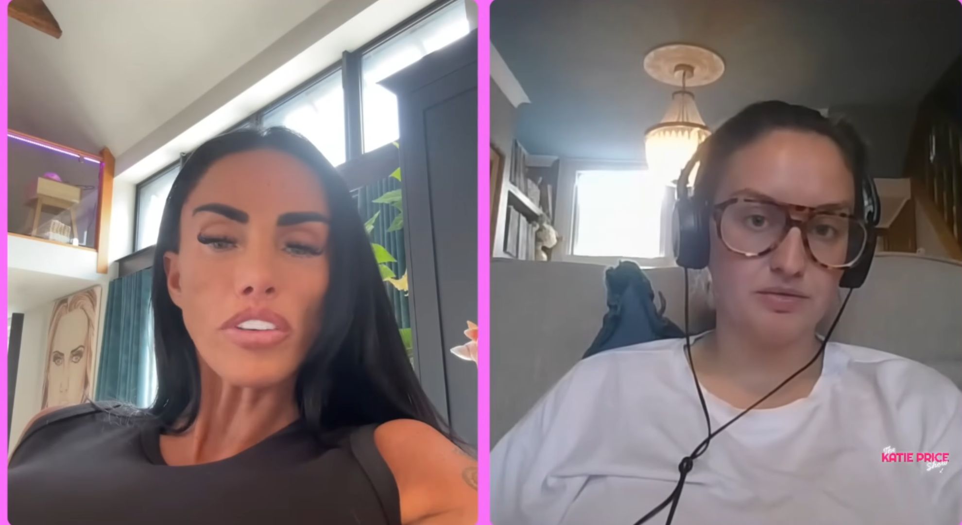 Katie Price and sister Sophie on podcast