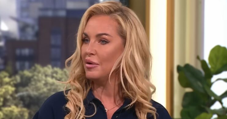 Josie Gibson speaking on This Morning