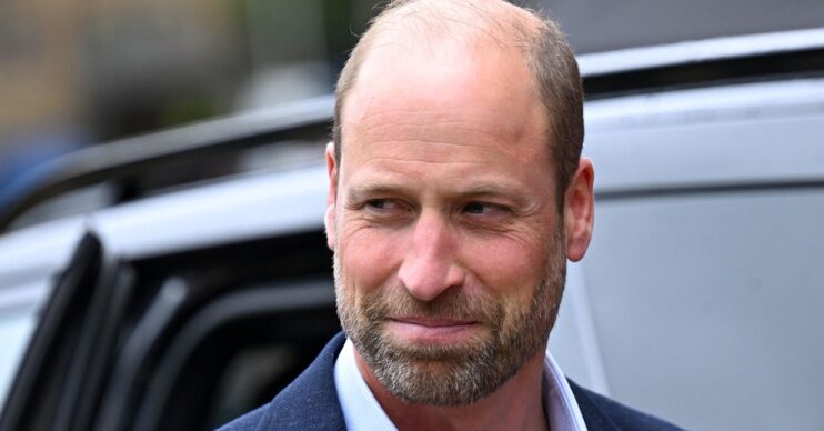 Prince William smiling