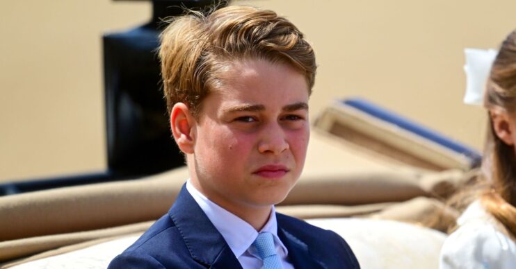 Prince George at Trooping the Colour