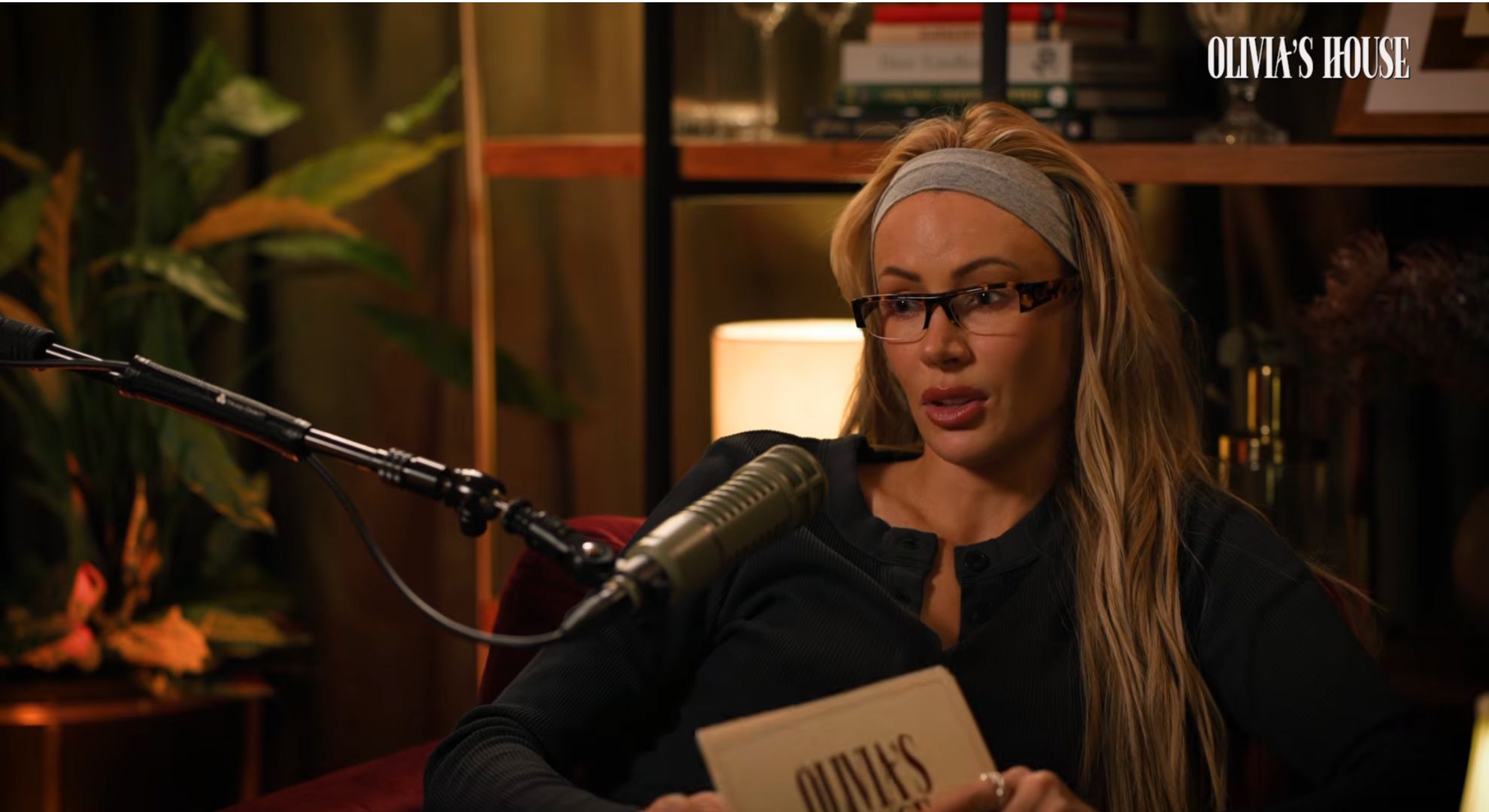Olivia Attwood on her podcast