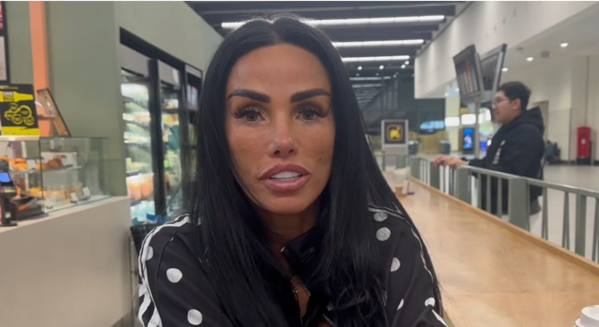 Katie Price leaps into husband Lee Andrews’ arms after prison release amid her defiant vow over marriage