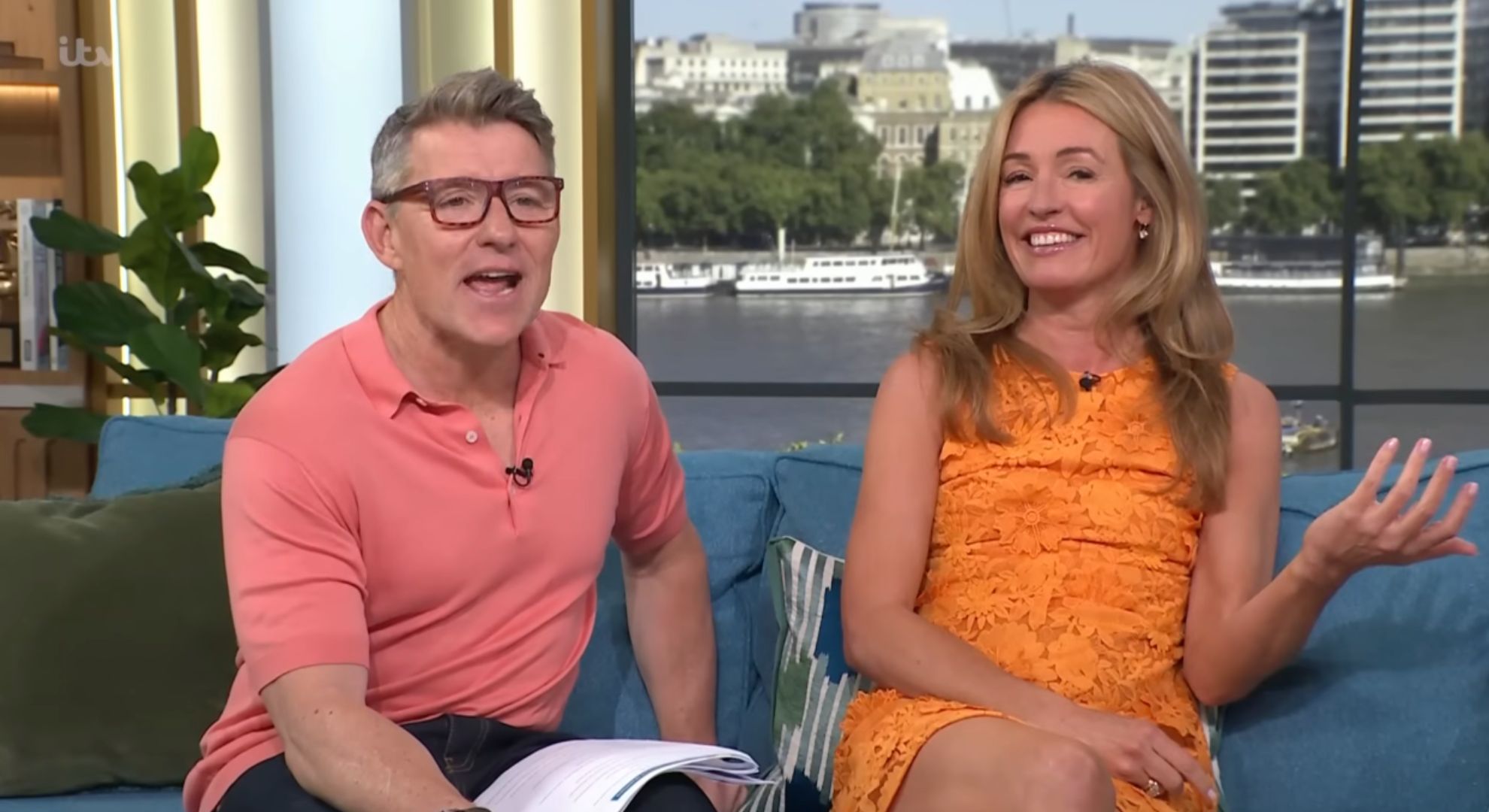 Ben Shephard and Cat Deeley on This Morning
