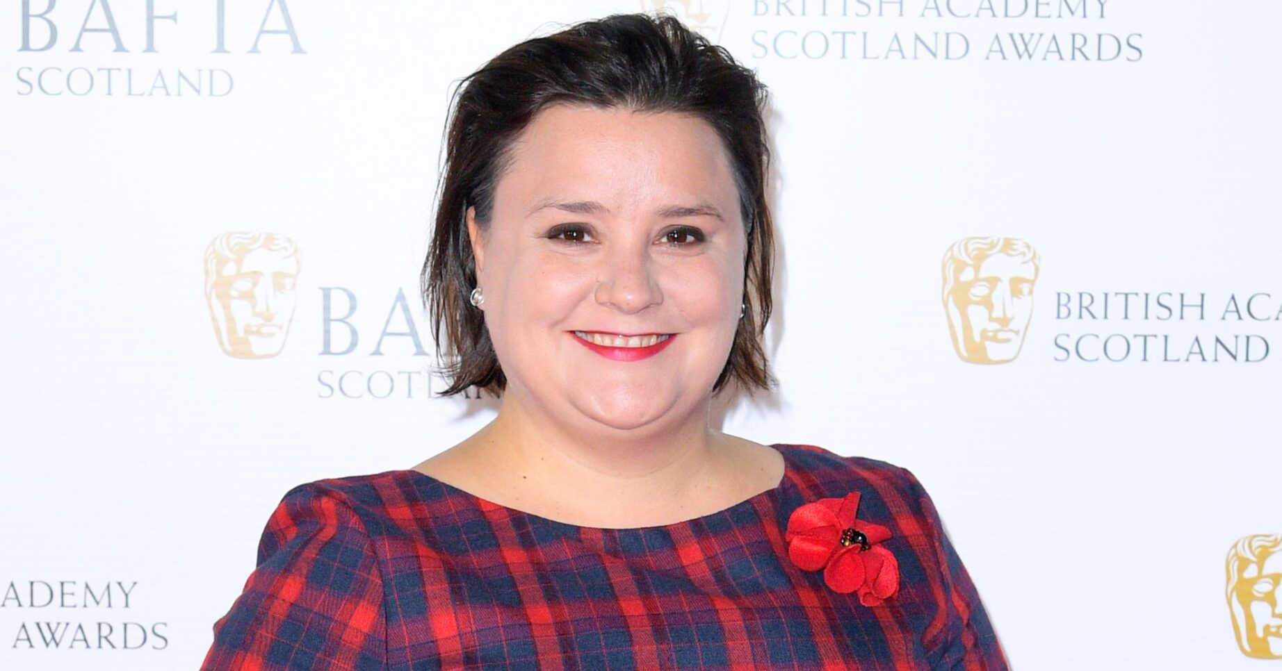 Susan Calman smiling at BAFTAs