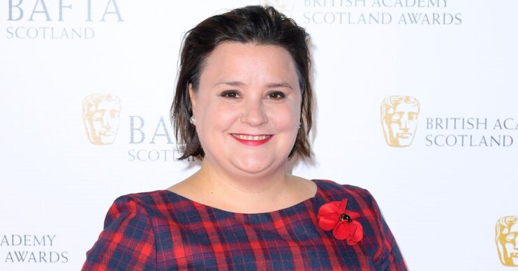 Susan Calman smiling at BAFTAs