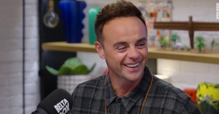 Ant McPartlin on a podcast