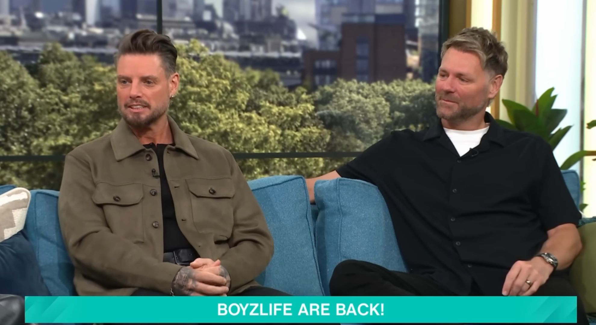 Keith Duffy and Brian McFadden on This Morning