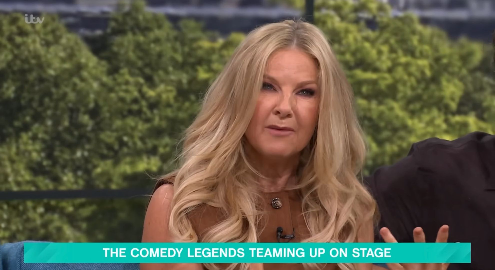 Sarah Hadland on This Morning