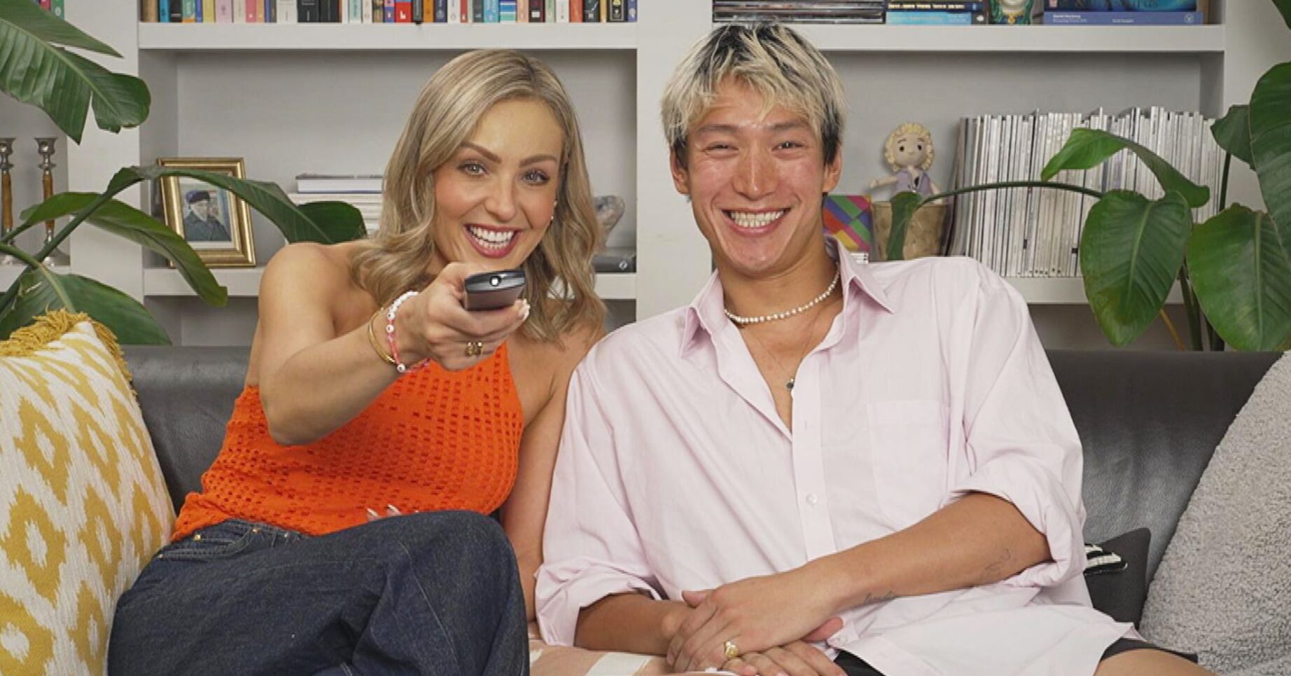Amy Dowden and Carlos Gu on Celebrity Gogglebox 2026