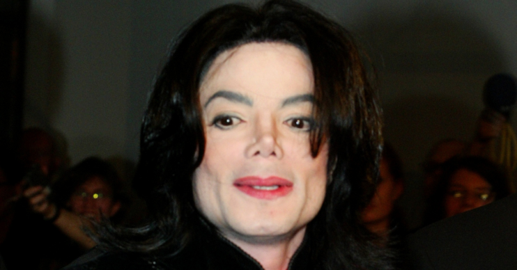 Michael Jackson smiling