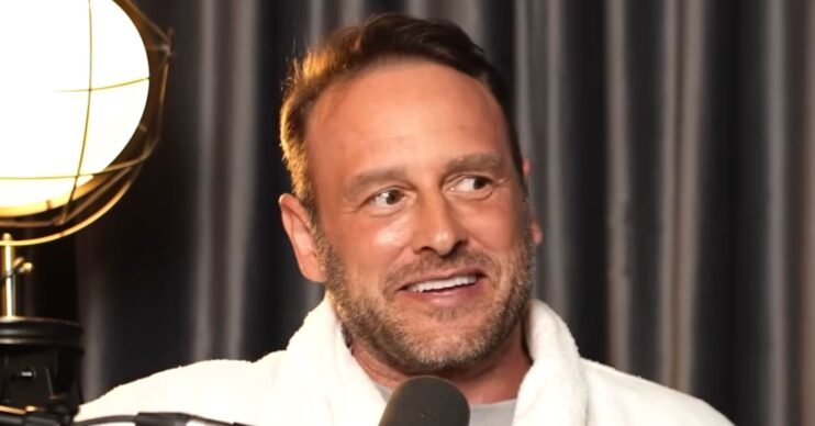 Lee Andrews on a podcast