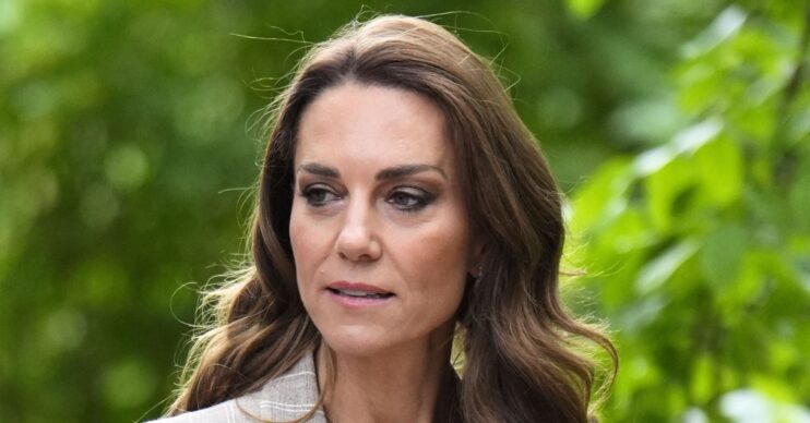 Princess Kate Middleton during royal engagement