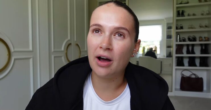 Molly-Mae Hague with a shocked expression