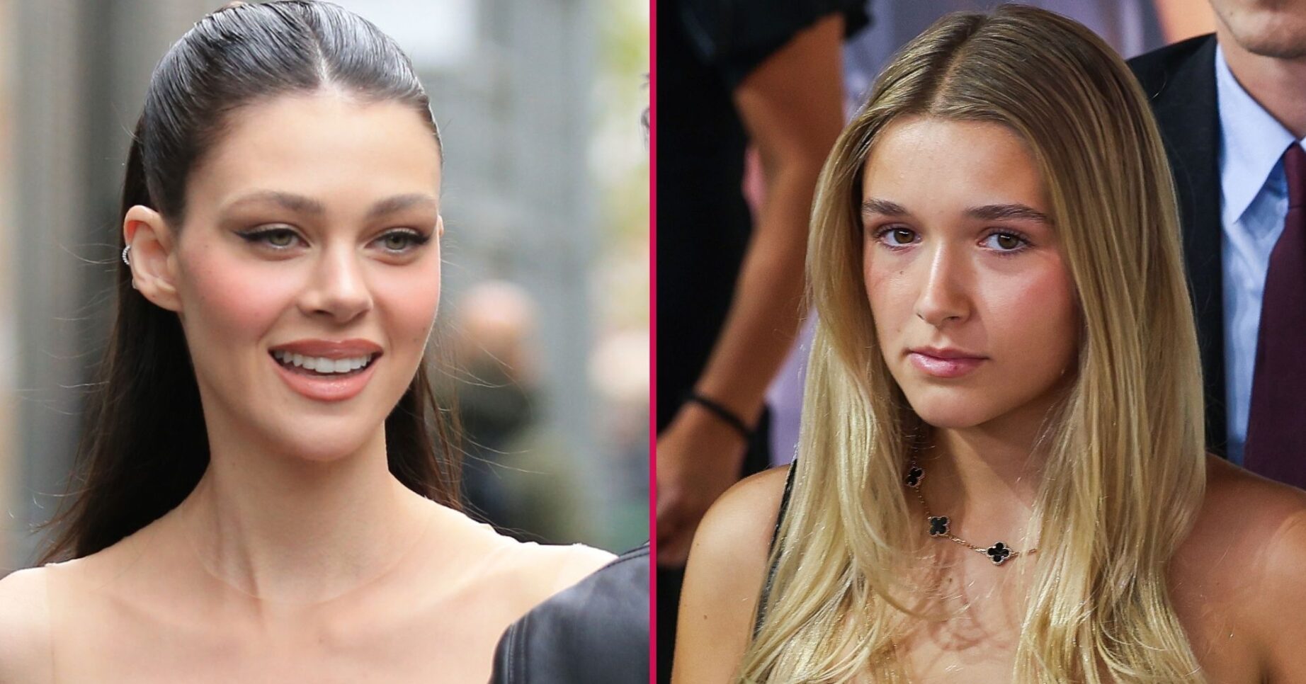 Nicola Peltz and Harper Beckham