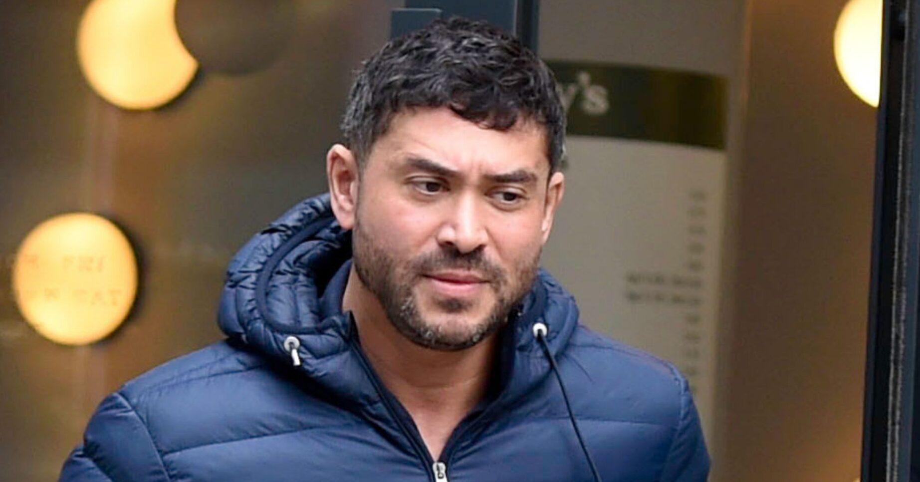 Morning Live star Rav Wilding in coat