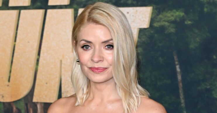 Holly Willoughby at screening of Celebrity Bear Hunt