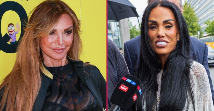 Lizzie Cundy and Katie Price