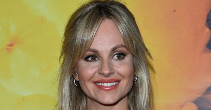 Tina O'Brien posing