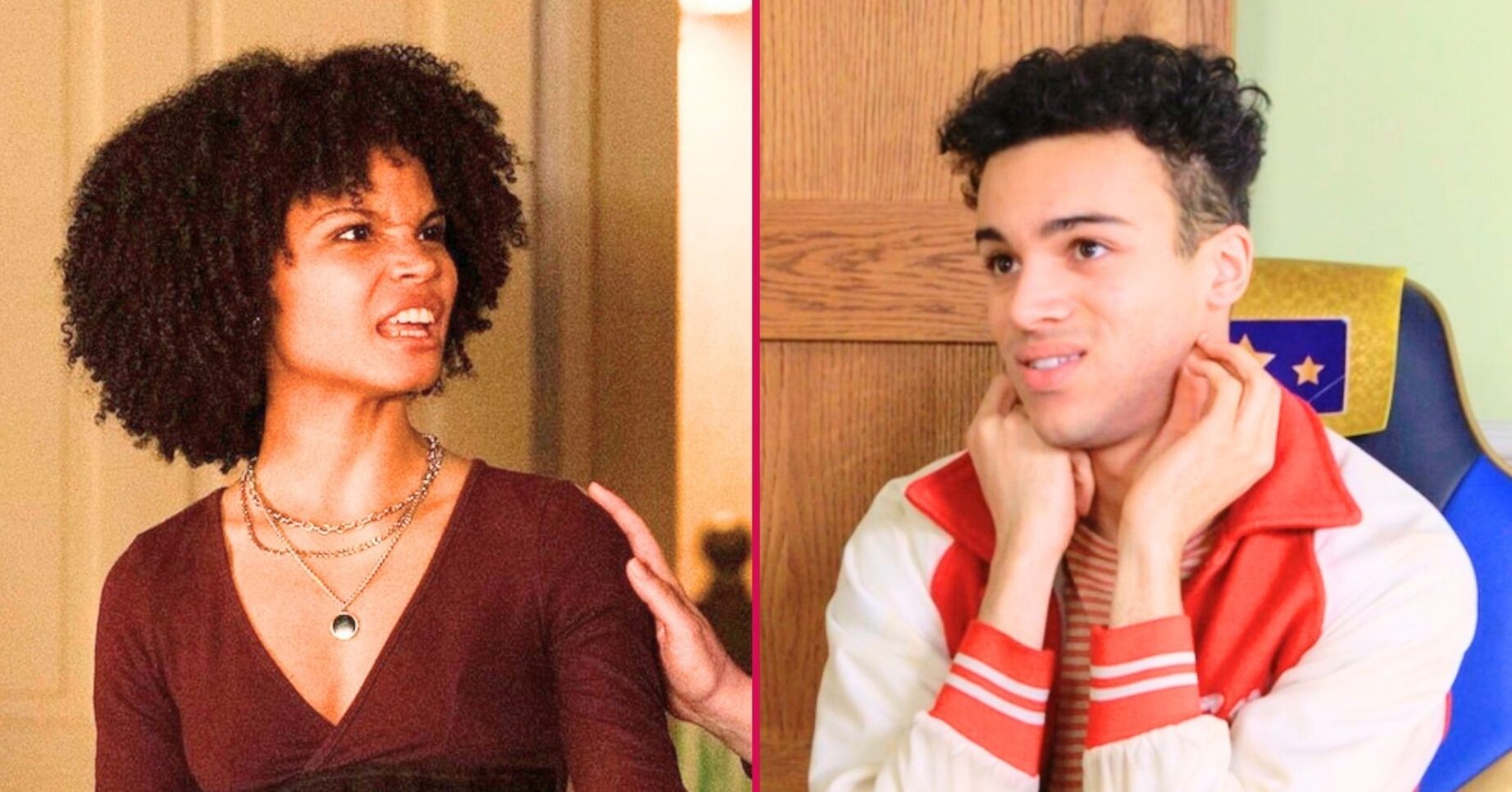 Josh and Jasmine split image