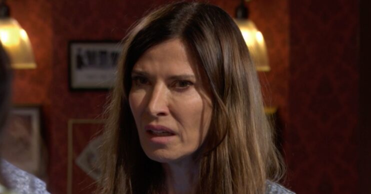 Bea looking shocked in EastEnders