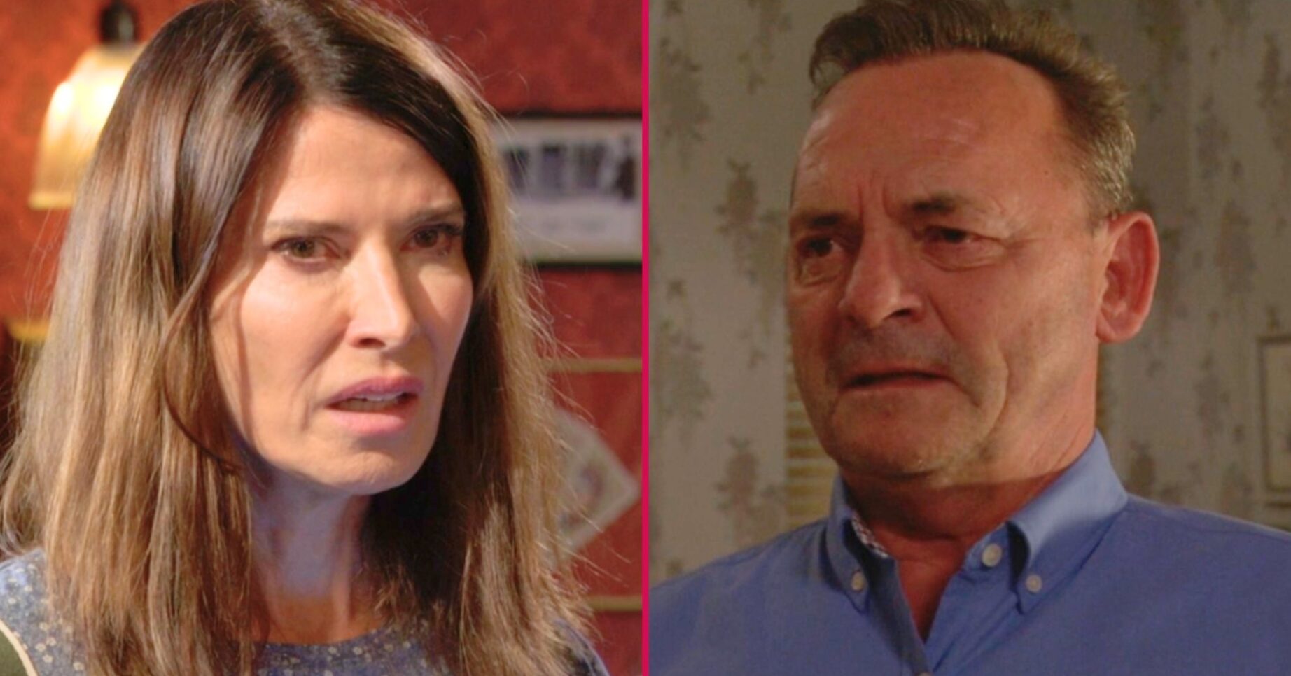 Billy and Bea split image