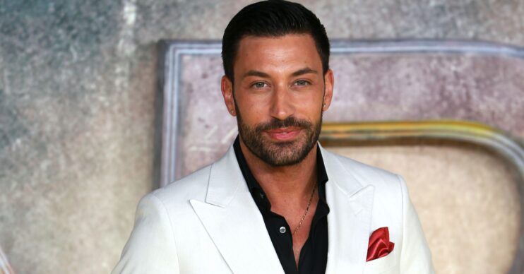 Giovanni Pernice on the red carpet
