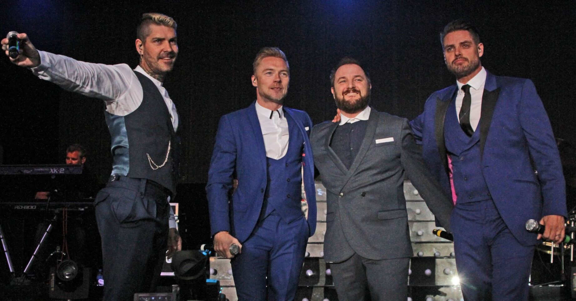 Boyzone on stage