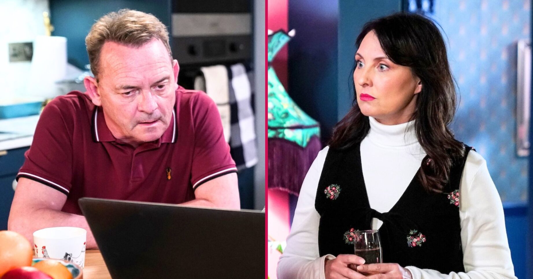 Billy and Honey split image for EastEnders