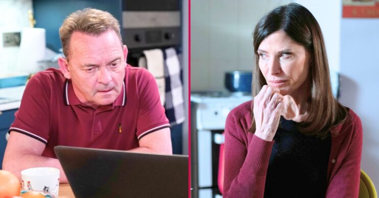 Billy and Bea split image