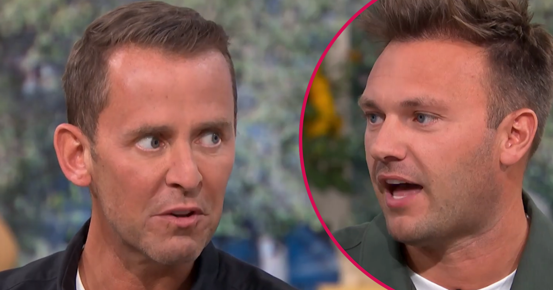 Scott Mills and husband Sam Vaughan