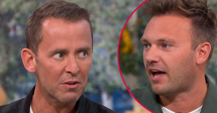 Scott Mills and husband Sam Vaughan