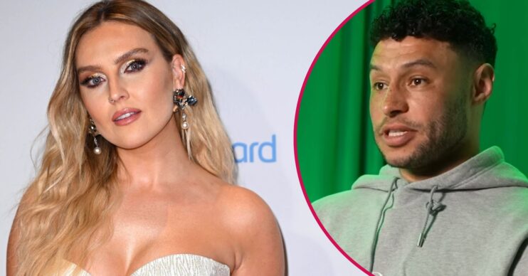 Alex Oxlade-Chamberlain and Perrie Edwards