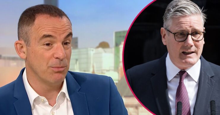 Martin Lewis and Keir Starmer