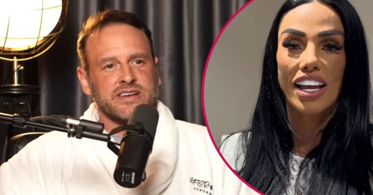 Lee Andrews on a podcast / Katie Price