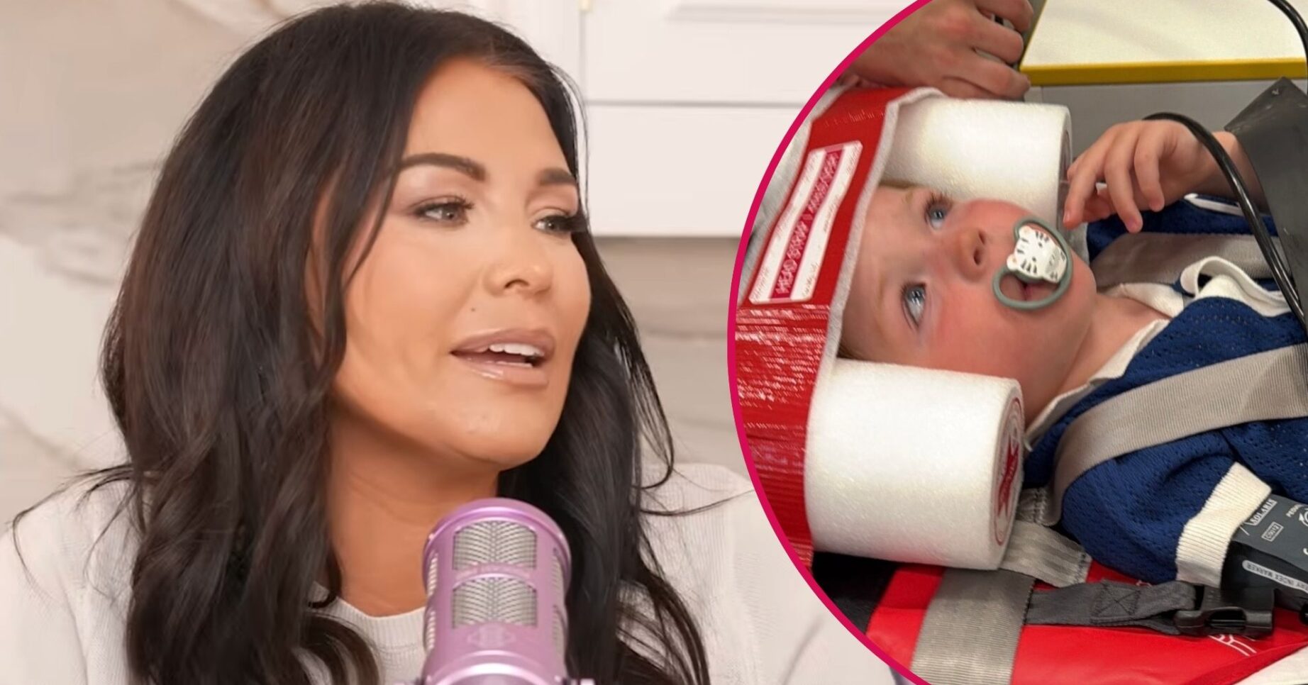 Jess Wright and son