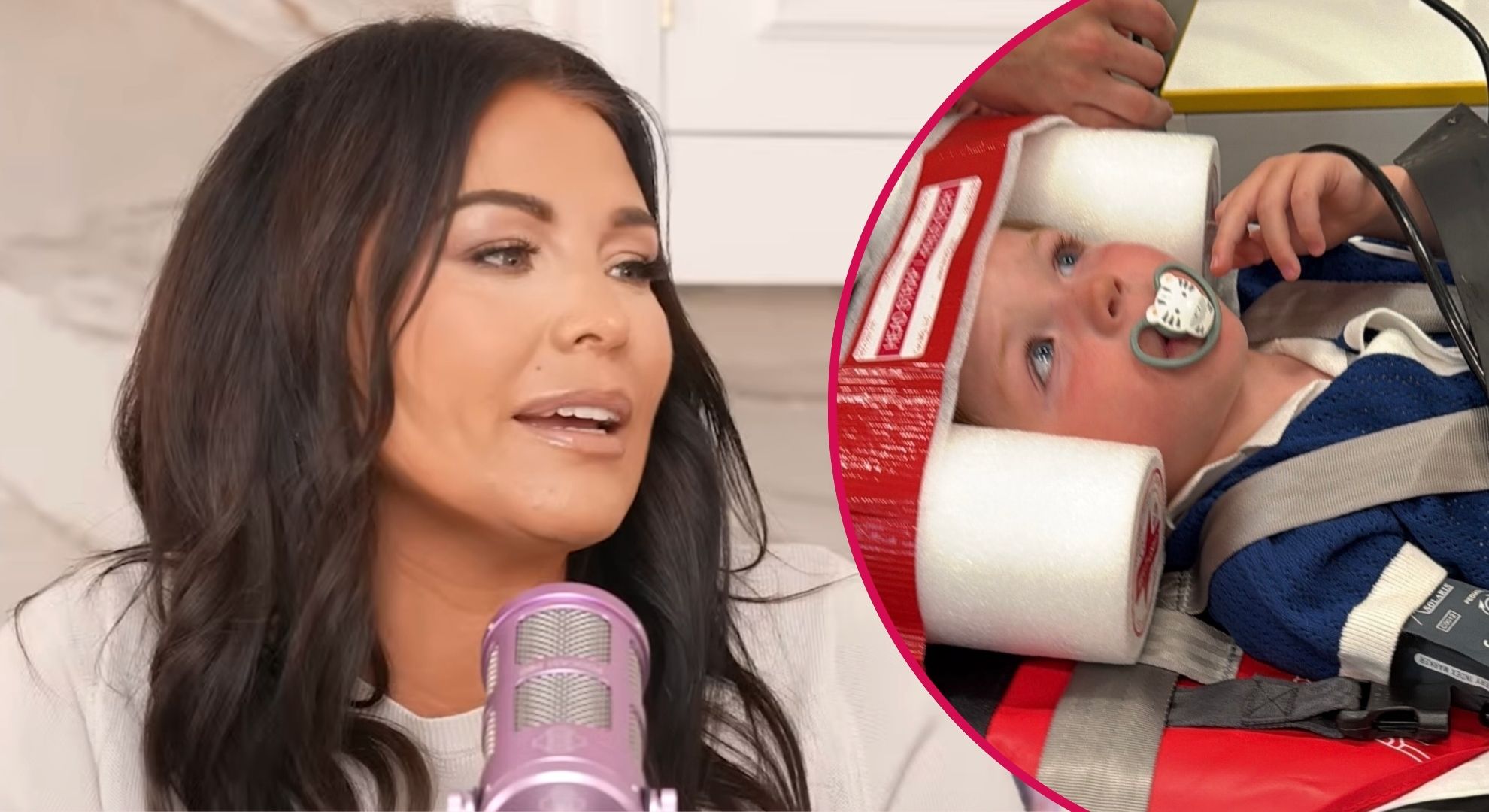 Jess Wright’s son, 4, rushed to hospital after ‘horrendous’ bouncy castle accident