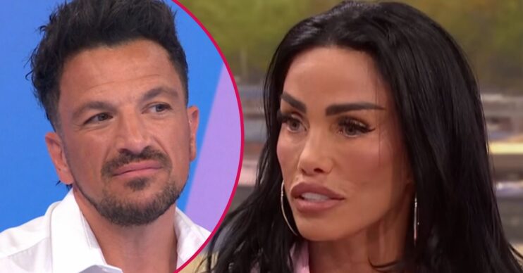 Katie Price and Peter Andre