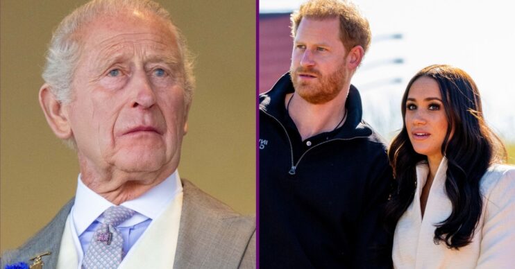 King Charles, Prince Harry and Meghan Markle