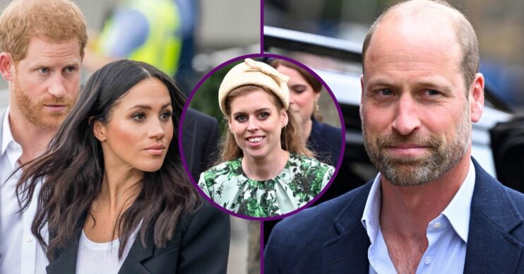 Harry, Meghan, Beatrice, William