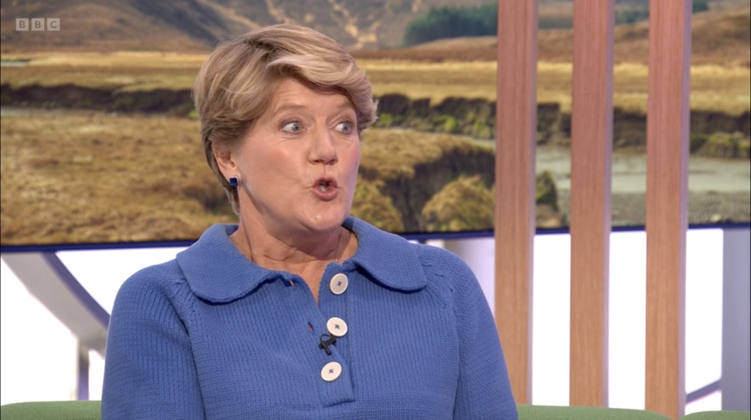 Clare Balding on The One Show 