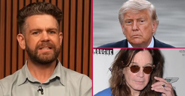 Jack Osbourne, Donald Trump and Ozzy Osbourne