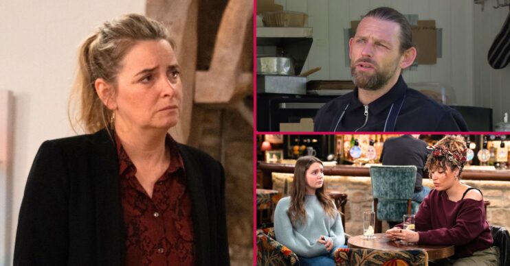 Charity, Kev, Sarah and Serena in Emmerdale spoilers (Credit: ITV)