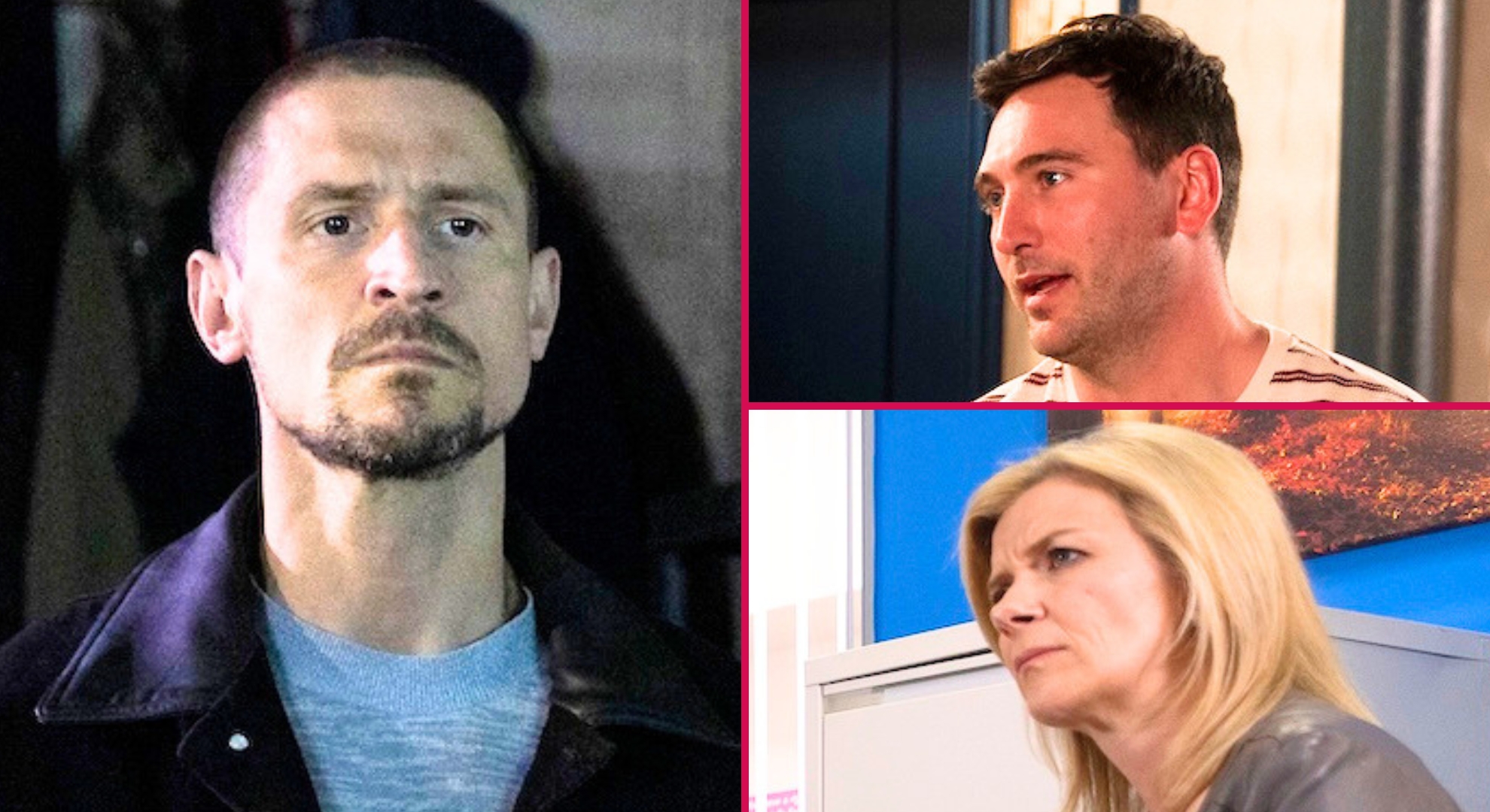 Coronation Street spoilers for next week: First look as Carl and Kevin go head to head in garage gun fight