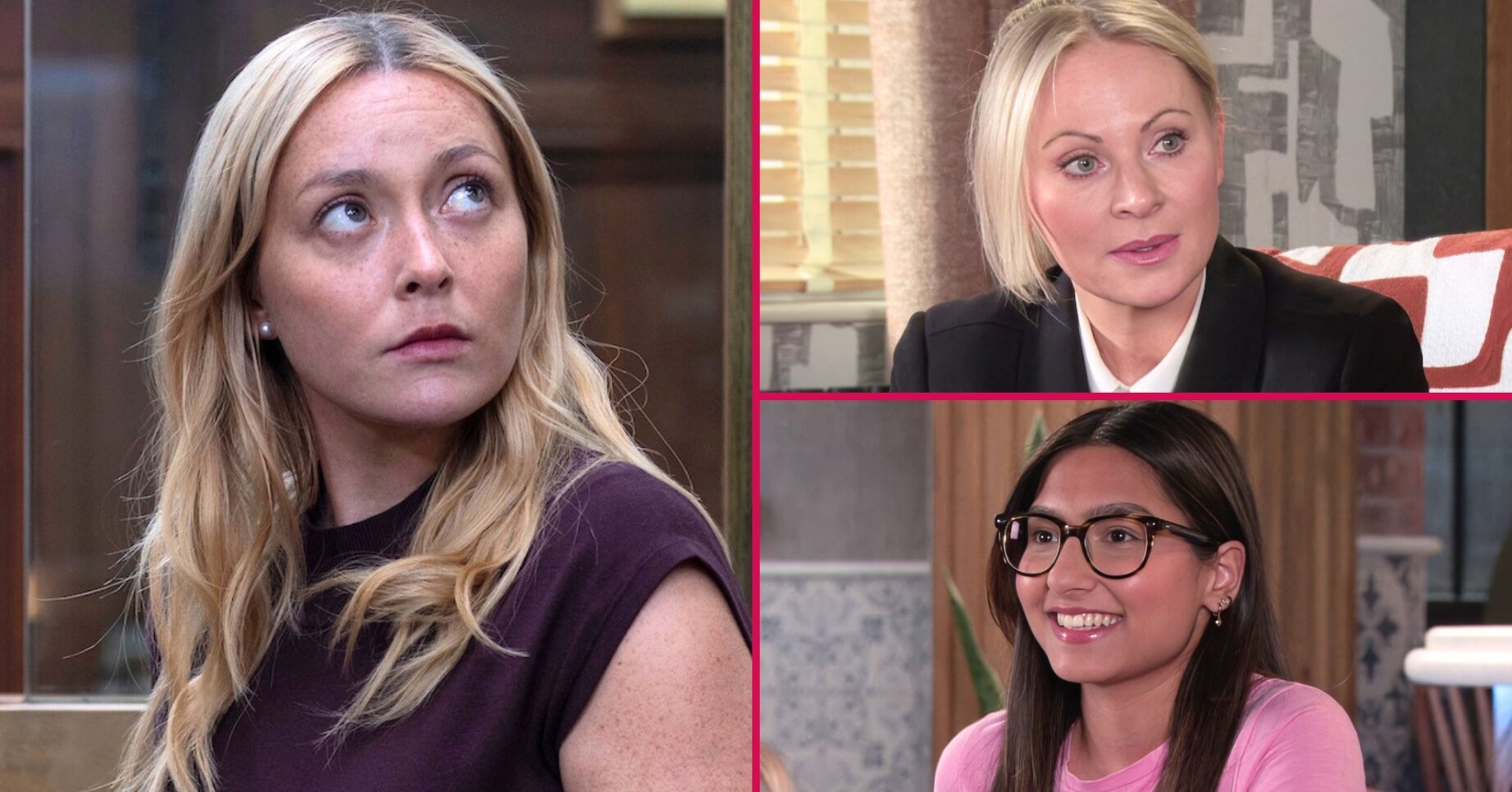 Coronation Street's Megan, Lisa, Asha