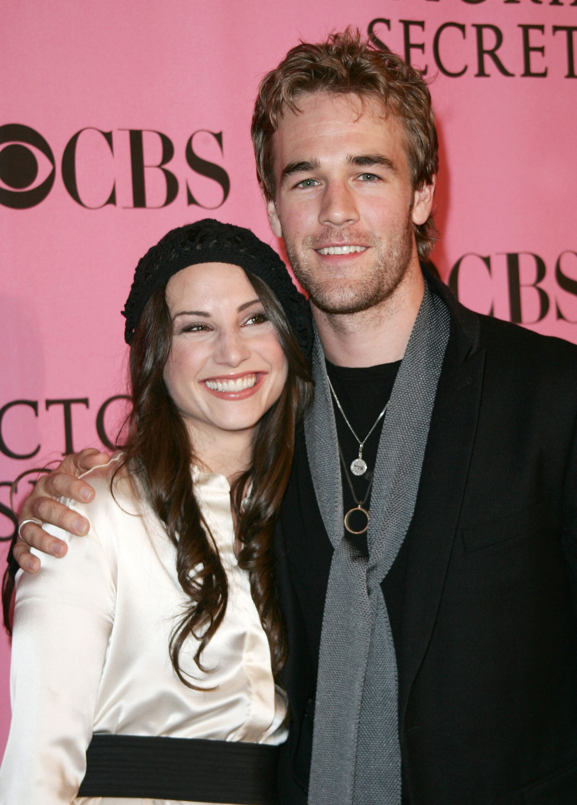James Van Der Beek with his ex-wife
