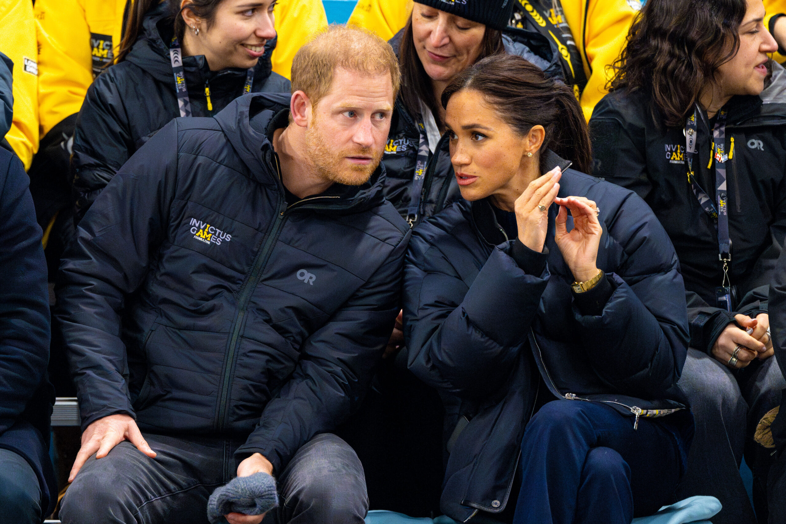 Prince Harry and Meghan Markle at Invictus Games