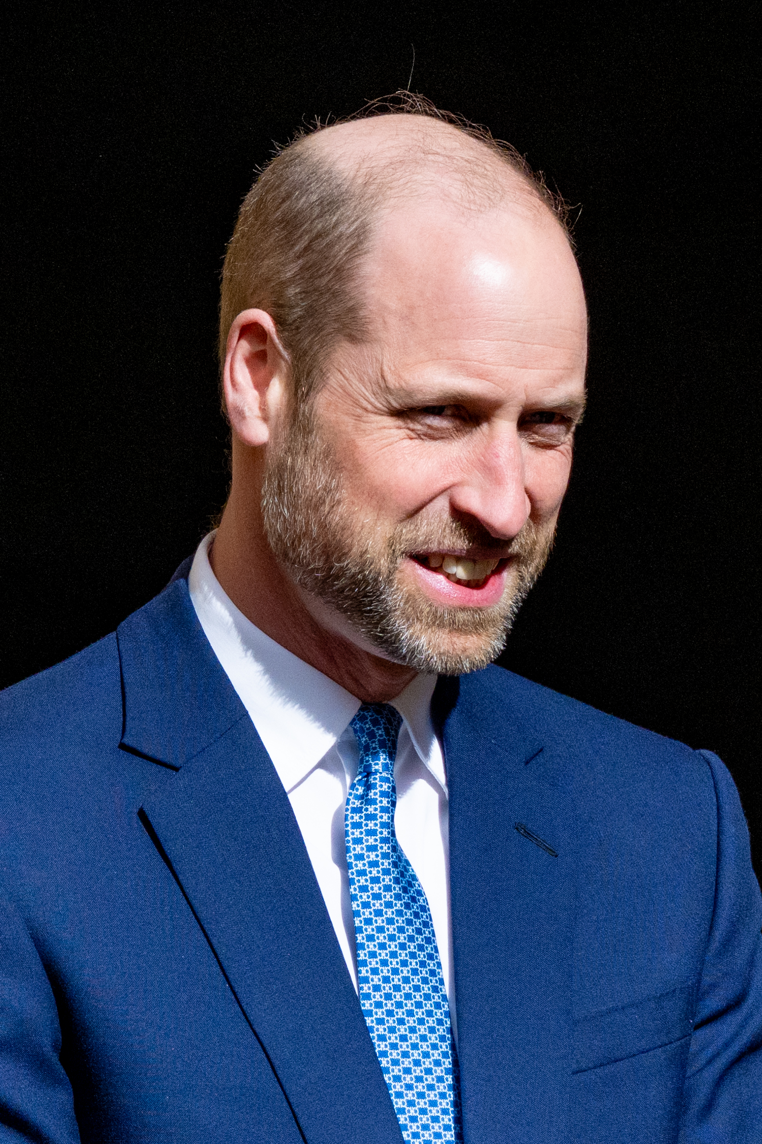 Prince William smiling