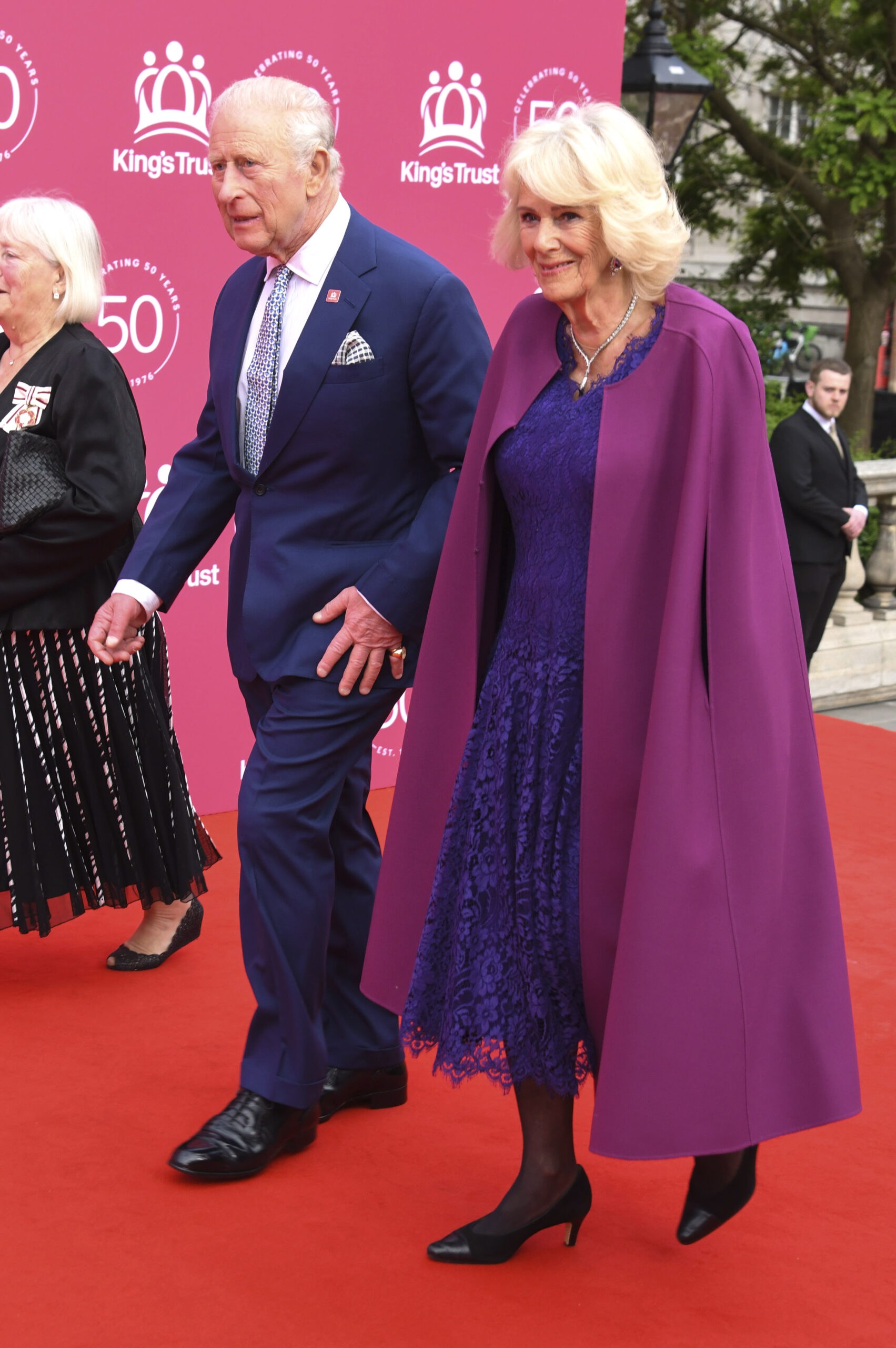 King Charles and Queen Camilla at event